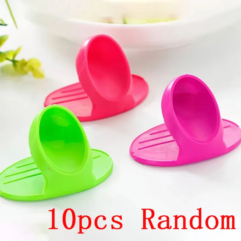 Silicone Finger Covers Heat Resistant Oven Mitts Kitchen Grips 2 Pack - 9