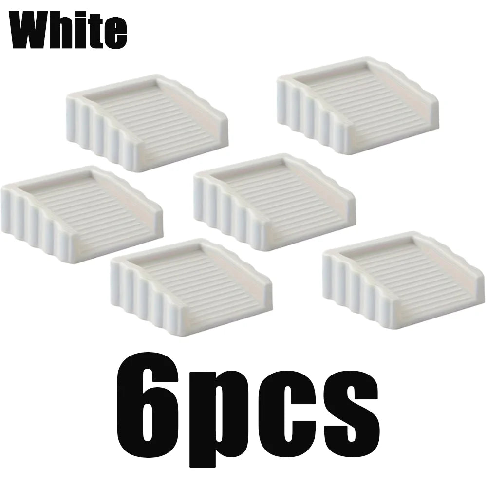Anti-Slip Door Stopper Rubber Door Wedge Floor Protector Set