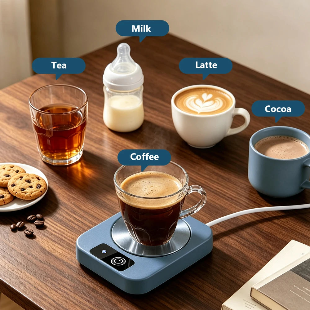 Electric Mug Warmer Coffee Cup Heater Warming Mat - 8