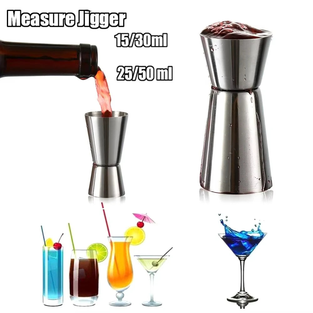 Japanese Cocktail Jigger Stainless Steel Drink Measuring Cup Bar Tool