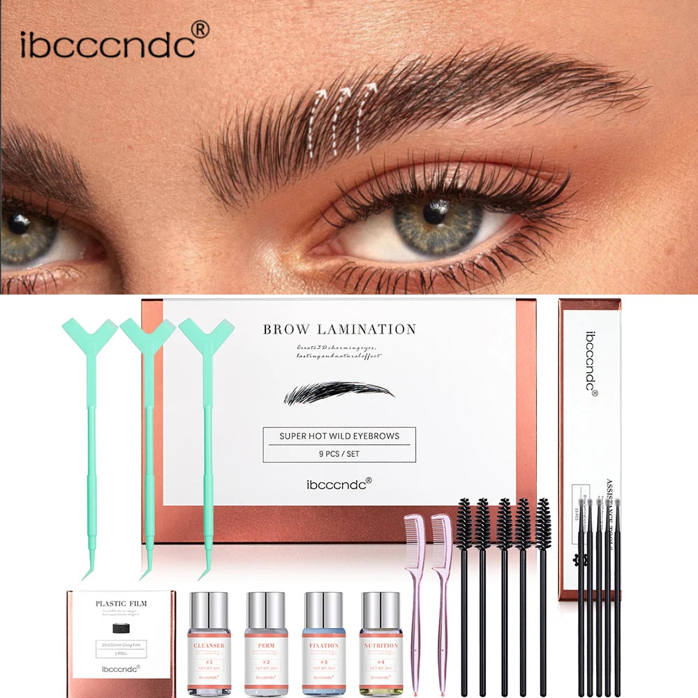Professional Eyelash Perm and Tint Kit Lash Lift Curling Set