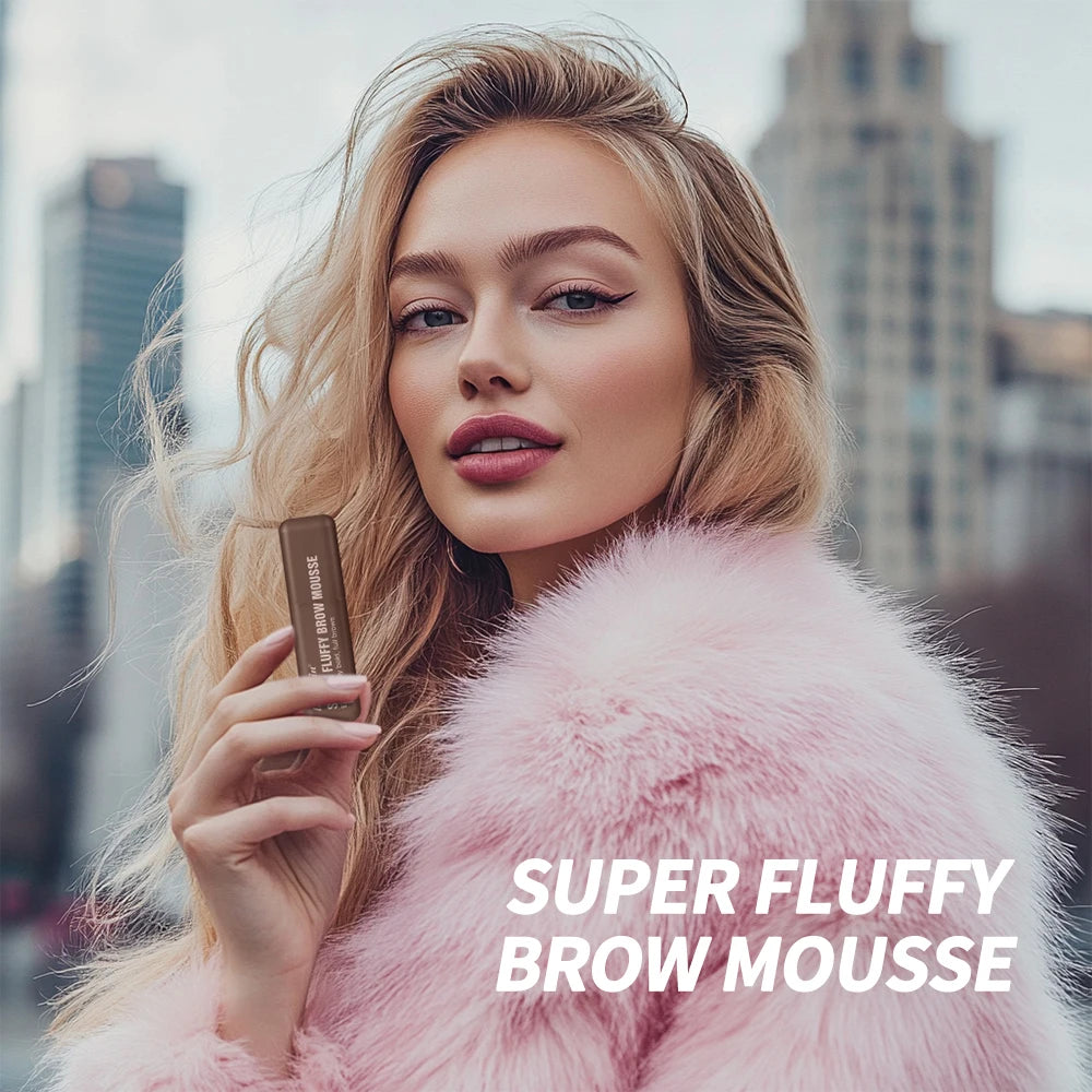 Waterproof Eyebrow Mousse Volumizing Fluffy Brow Gel
