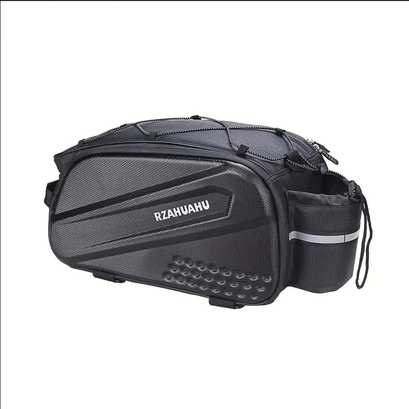 RZAHUAHU Waterproof Bicycle Rear Rack Bag 10L MTB Bike Tail Storage Pack