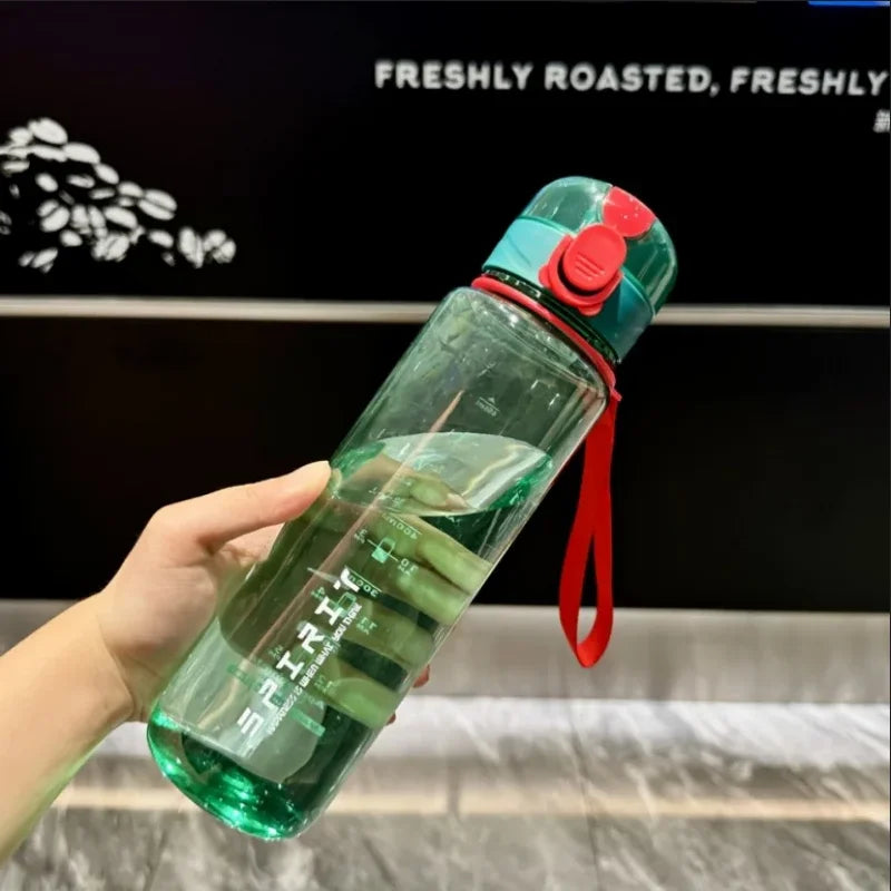 700ml Sports Water Bottle Leakproof BPA Free Gym Fitness Drink Cup