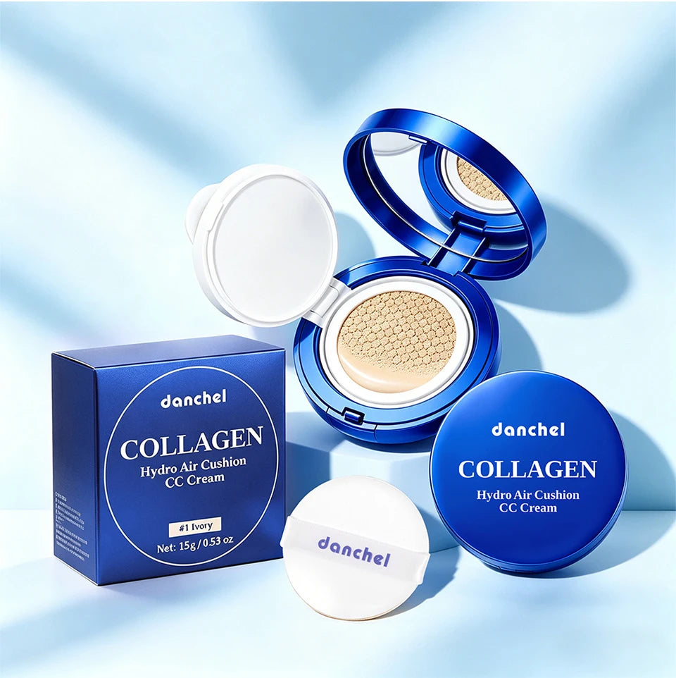 Collagen Air Cushion CC Cream Liquid Foundation Makeup
