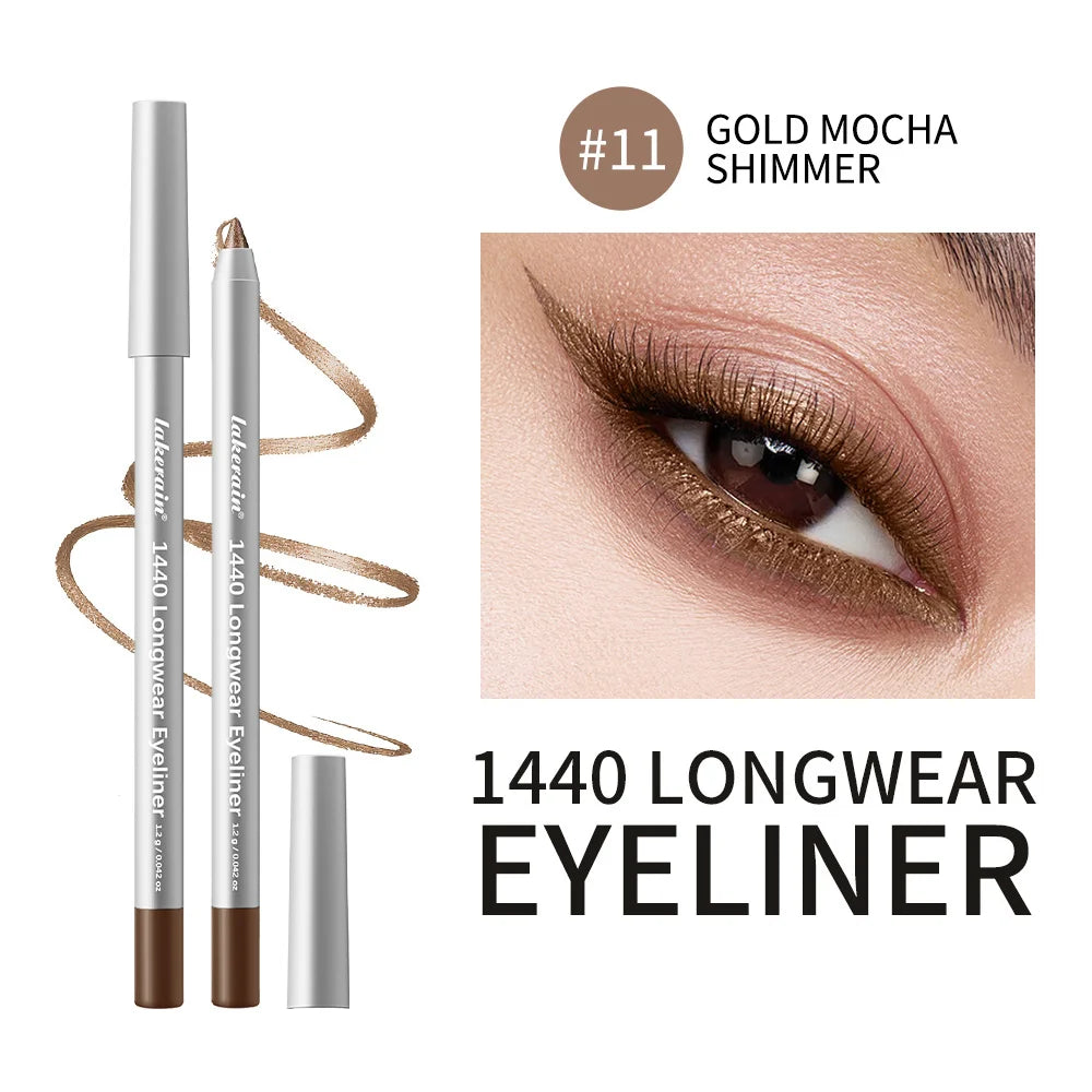 Waterproof Eyeliner Pencil Long Lasting Smudge Proof Makeup - 31