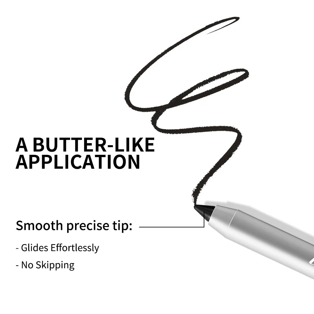 Waterproof Eyeliner Pencil Long Lasting Smudge Proof Makeup - 6