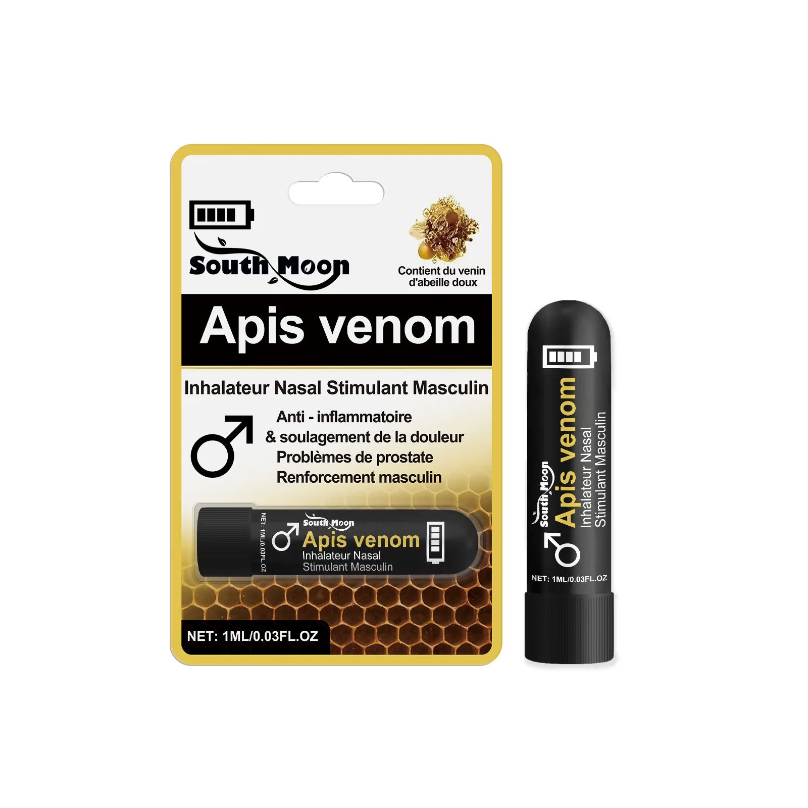 Mens Nasal Suction Stick Dual Function Inhaler - 22