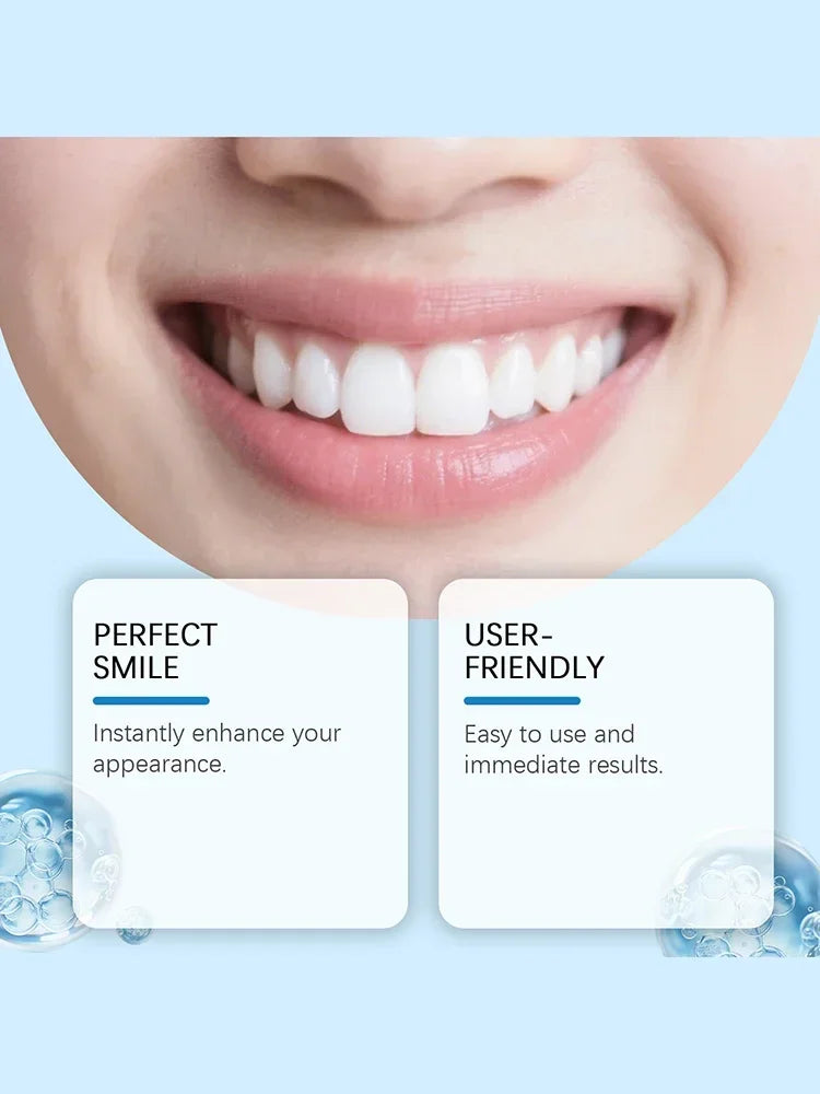 Instant Smile Dentures Full Set Silicone Veneers Fake Teeth Upper Lower