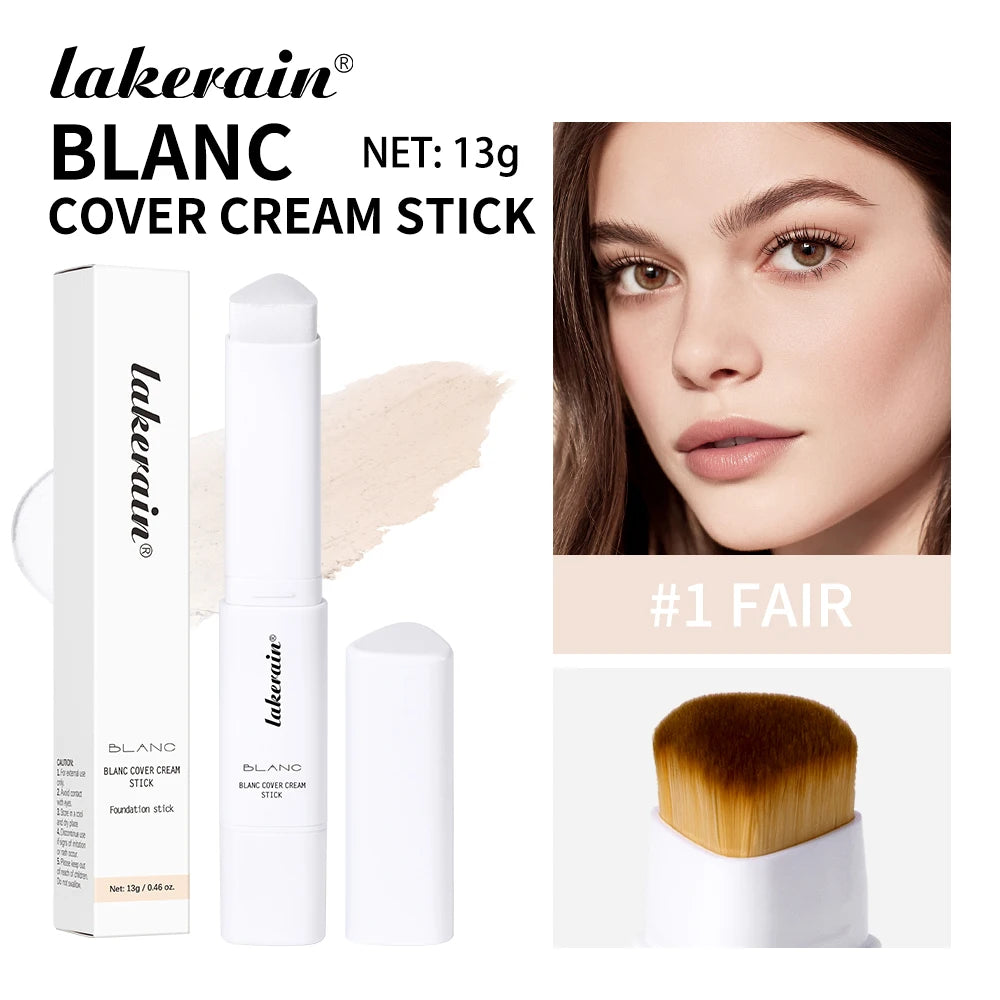 Lakerain Color Changing Foundation Stick Dual-Ended Concealer Makeup