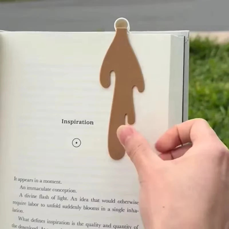 Spilled Coffee Bookmark Unique Reading Corner Marker for Book Lovers - 12