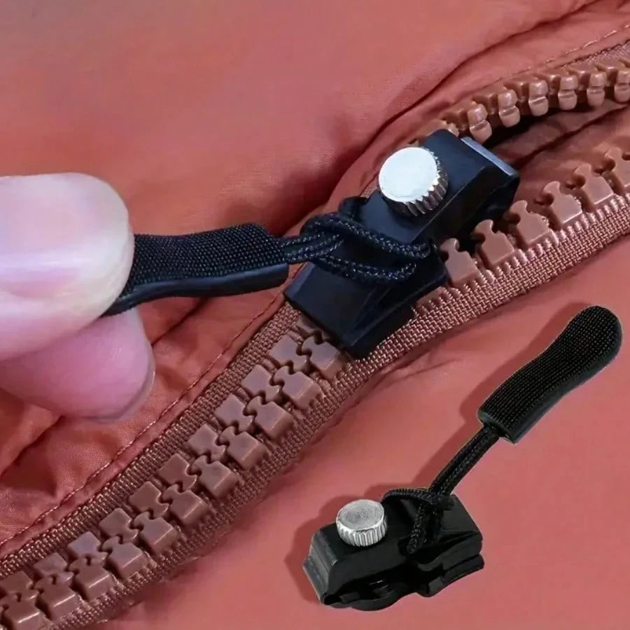 Universal Zipper Repair Kit Detachable Zipper Slider Replacement Puller - 10