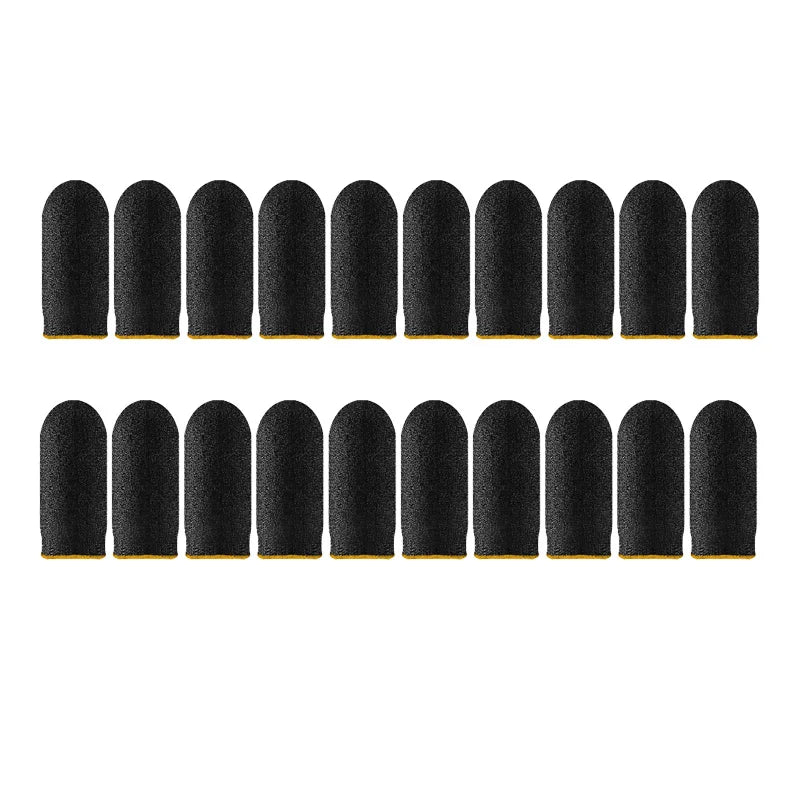 40pc Gaming Finger Sleeves Sweatproof Anti-Slip Touch Screen Controller