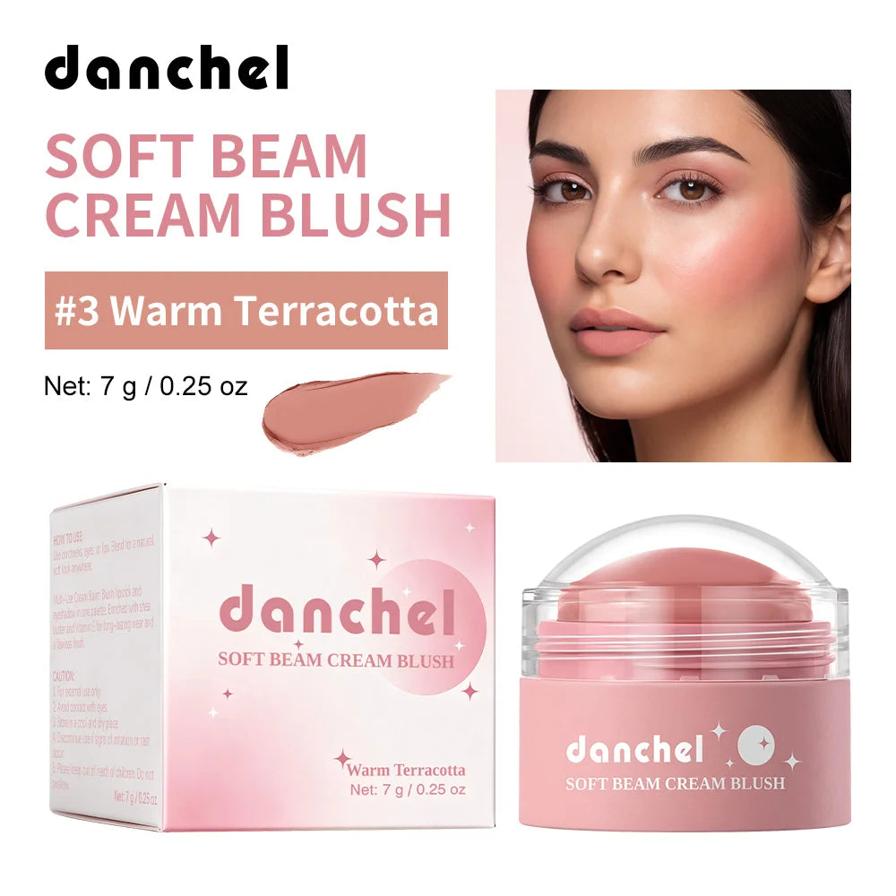 Soft Cream Blush Makeup Smooth Multi-Use Blushes