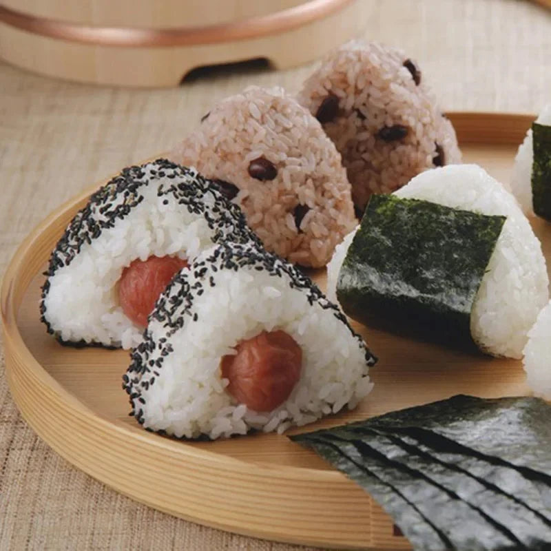 2pc Triangle Sushi Onigiri Mold Set Rice Ball Press Maker Bento Tool - 14