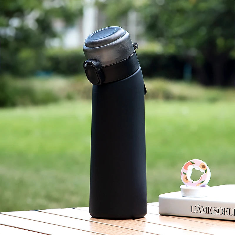 800ml Scented Water Bottle Portable Flavor Pod Sports Hydration Cup