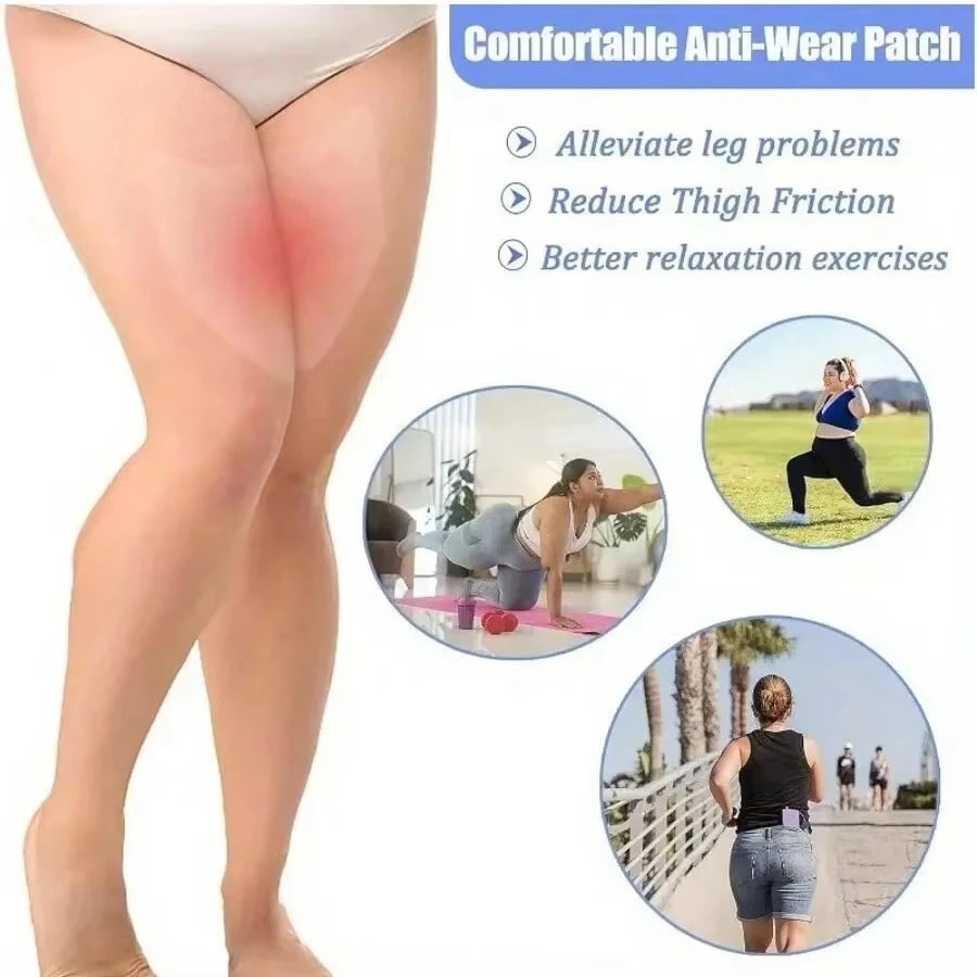 Anti-Chafing Thigh Tapes Invisible Anti-Friction Pads for Women
