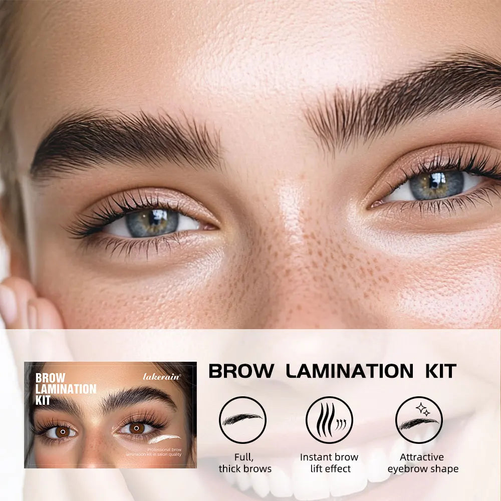 Semi-Permanent Brow Lamination Kit Eyebrow Lifting Shaping Set - 3