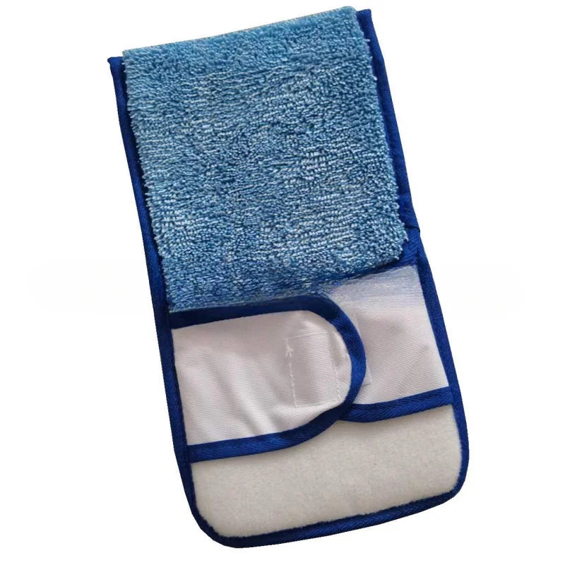 Microfiber Flat Mop Replacement Pad Washable Floor Cleaning Cloth - 5