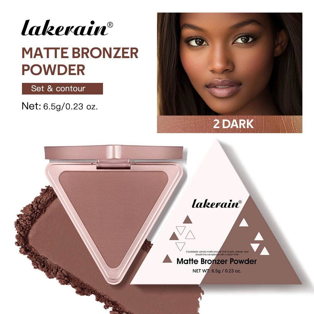 Matte Bronzer Powder Long Lasting Face Makeup & Oil Control Bronzer - 39