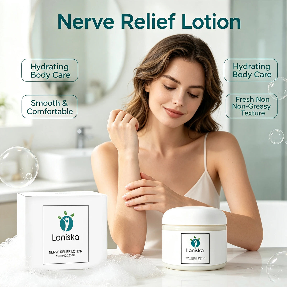 Nerve Relief Lotion Soothing Body Care Cream