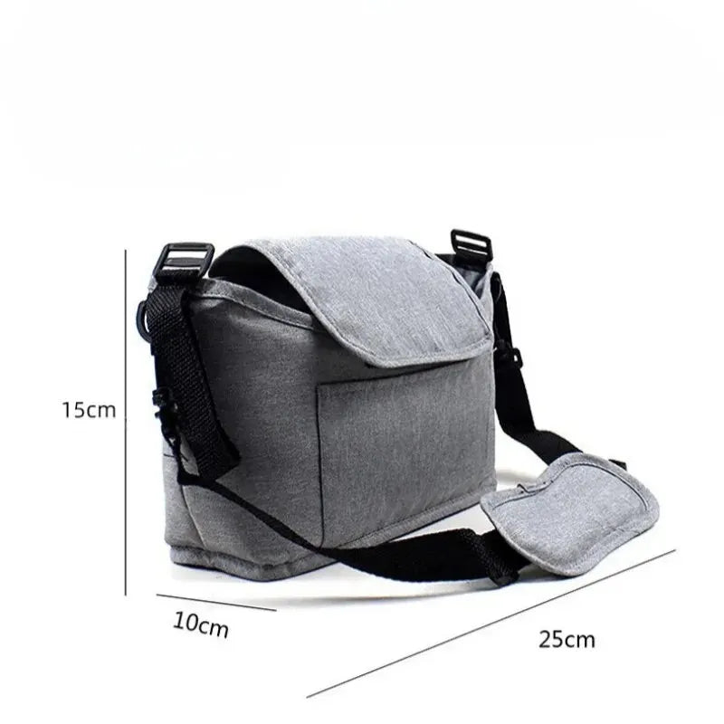 Baby Stroller Organizer Bag Large Capacity Hanging Mommy Storage Pouch - 6