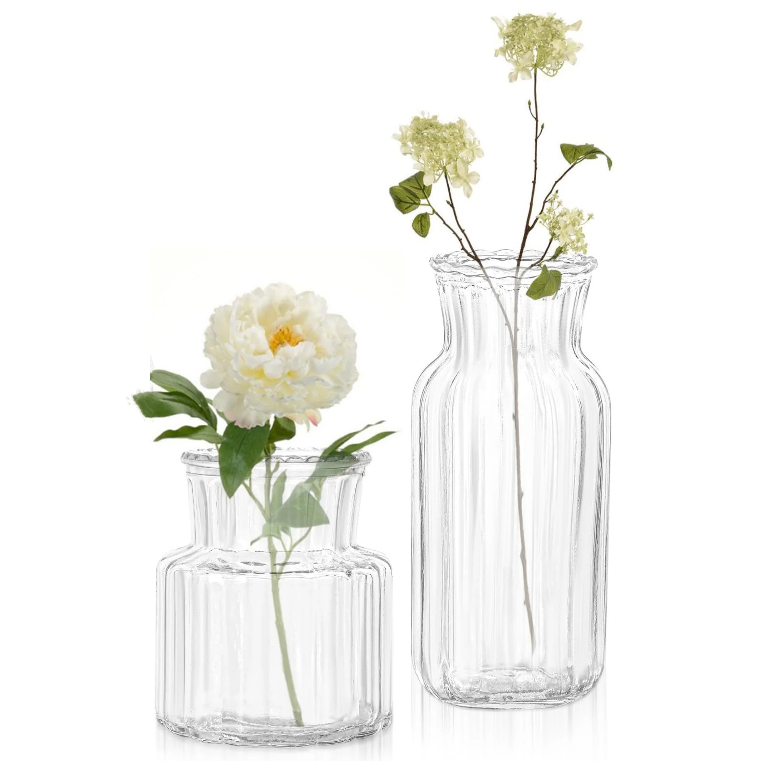 Modern Nordic Glass Vase Creative Hydroponic Flower Pot Terrarium Decor - 9