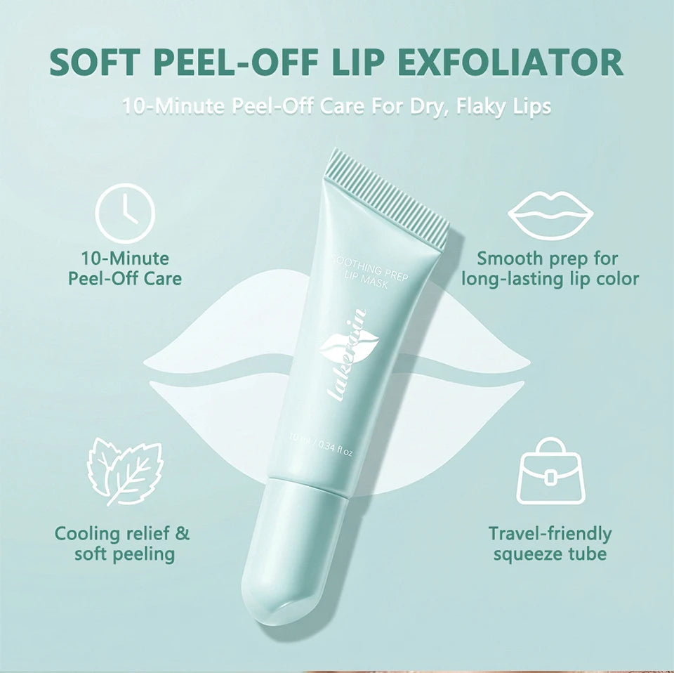 Cooling Peel Off Lip Mask Hydrating Soothing Lip Balm