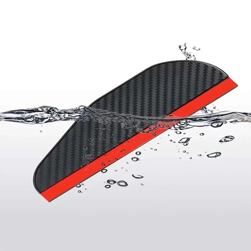 Car Rearview Mirror Rain Guards Side Mirror Rain Shields Eyebrow Cover - 5