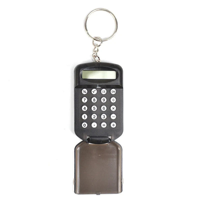Mini Calculator Keychain Portable 8 Digit Pocket Calculator for Students