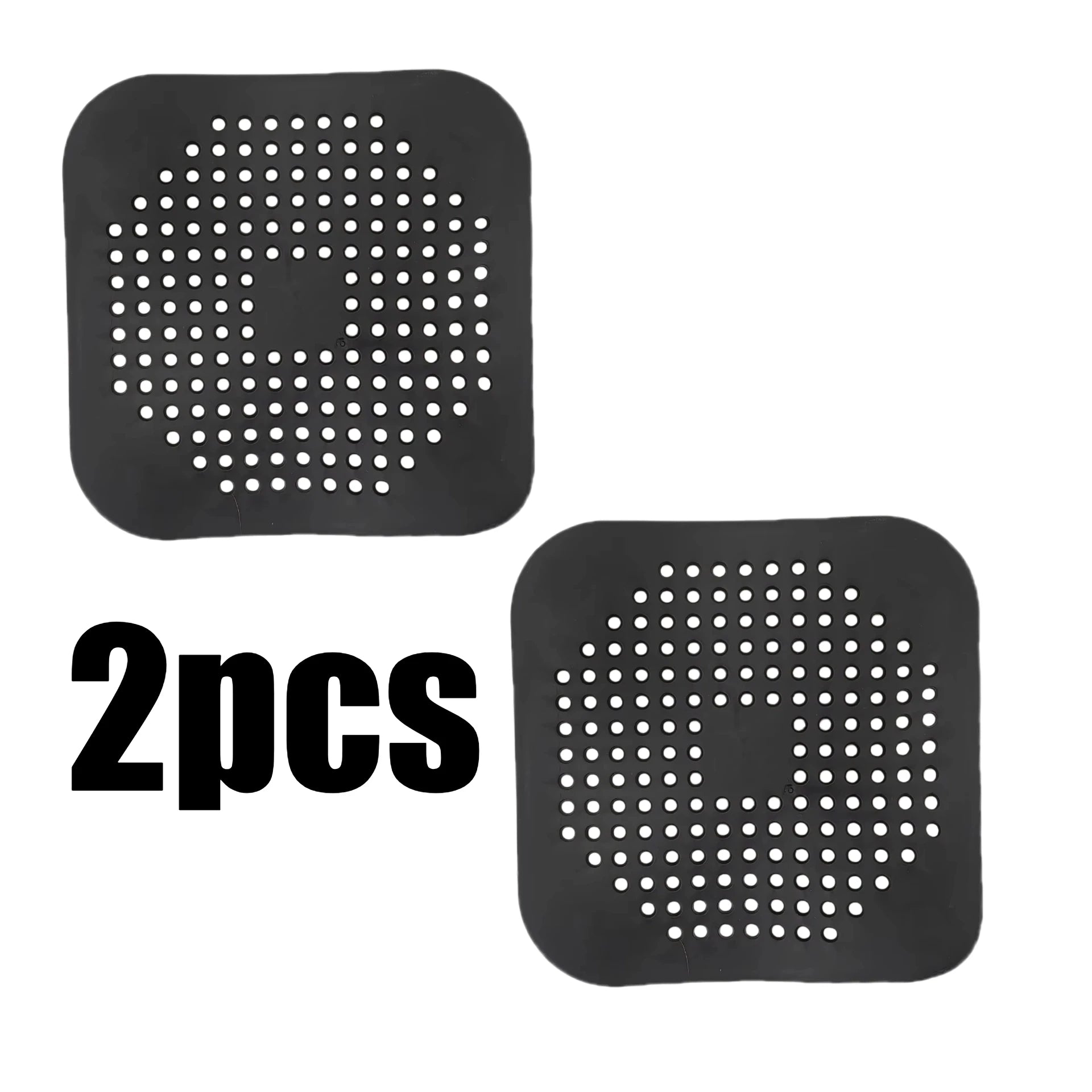 Silicone Shower Drain Hair Catcher Kitchen Sink Strainer Plug Filter - 21