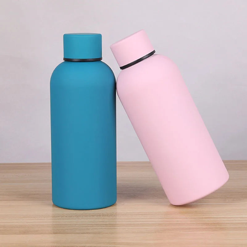 Stainless Steel Vacuum Insulated Water Bottle Portable Travel Thermos - 6
