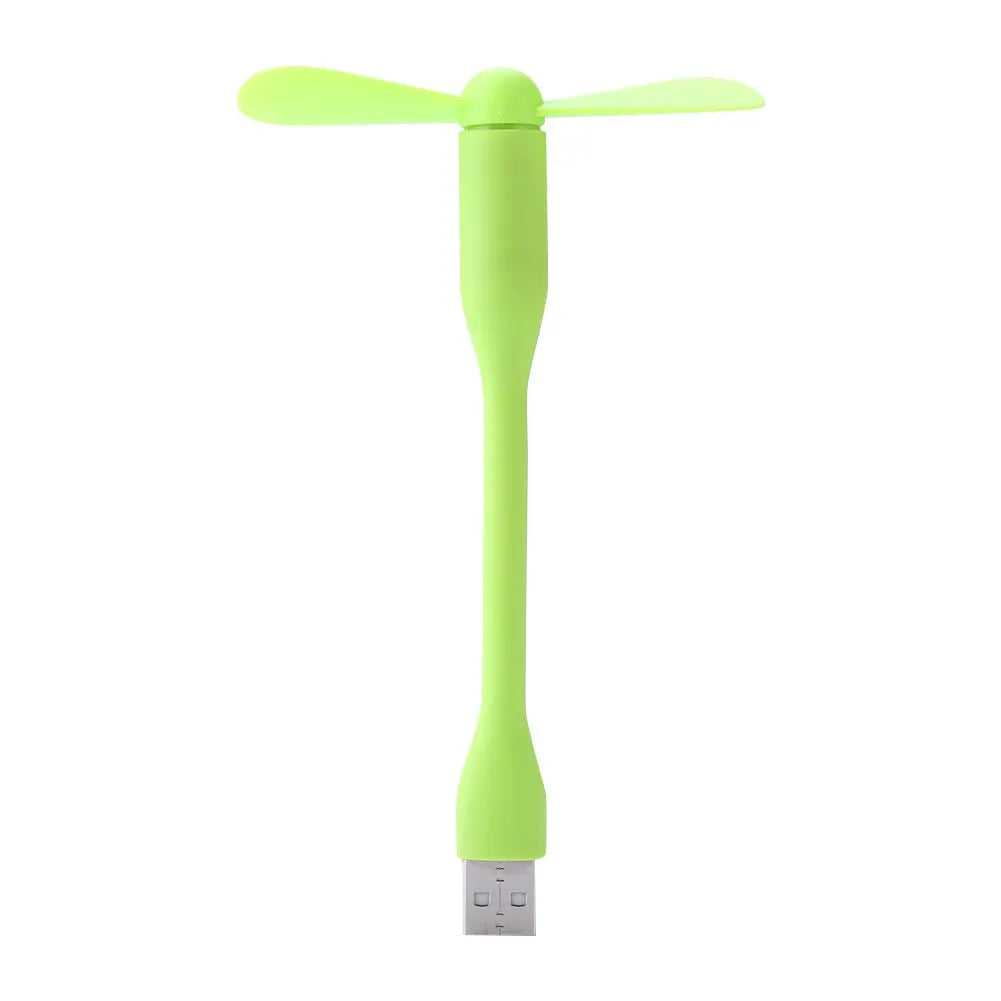 Portable Mini USB Fan Flexible Cooling Gadget for Laptop and Power Bank