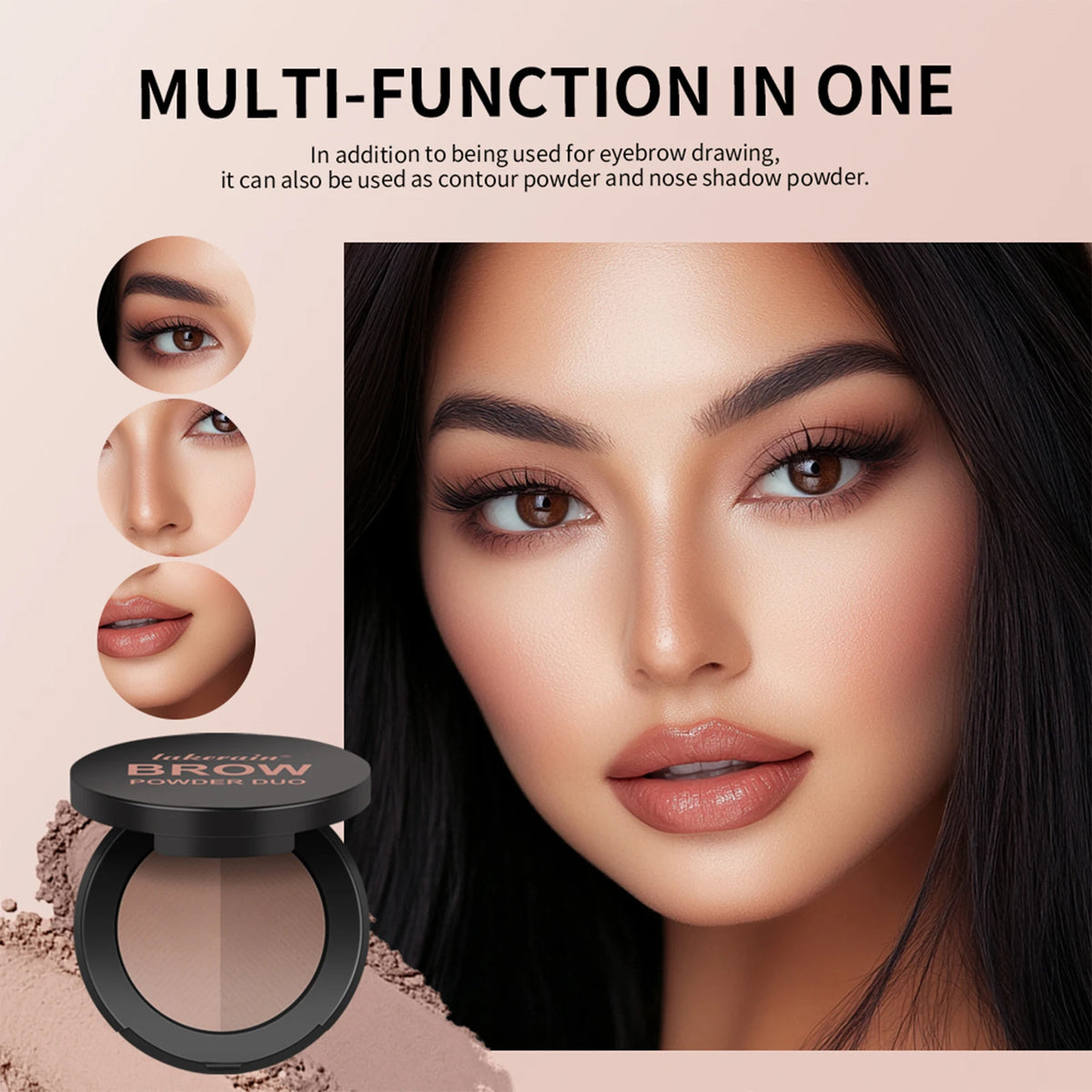 Eyebrow Powder Duo Contour Shadow Palette