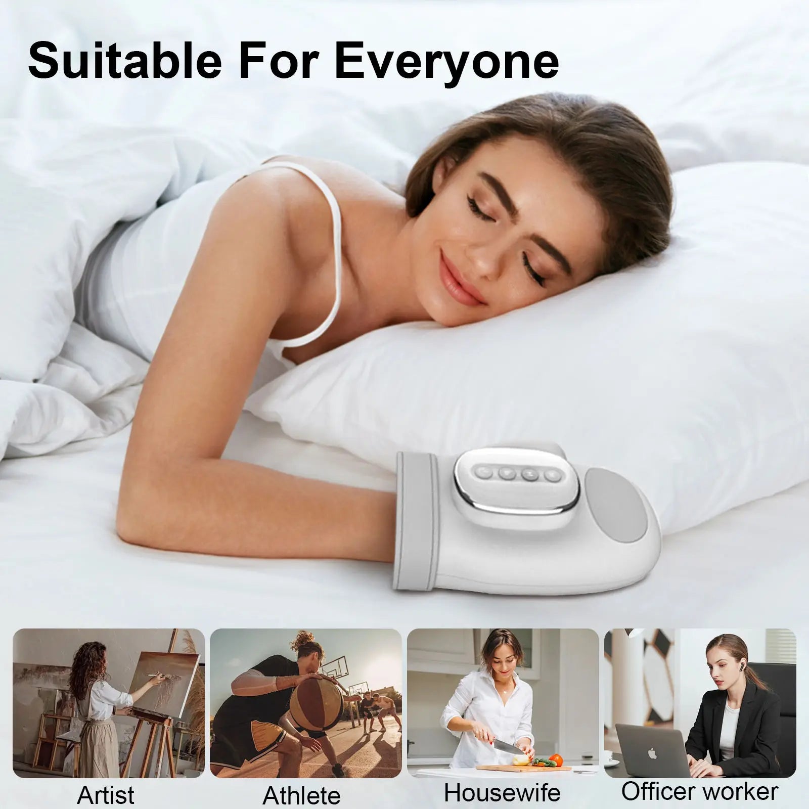 Professional Hand Massager Airbag Compression Relaxation Device - 4