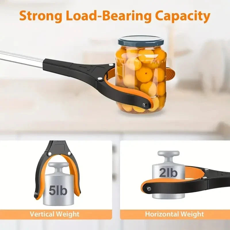 Foldable Grabber Tool Reacher Magnetic Pick Up Helper for Trash - 10