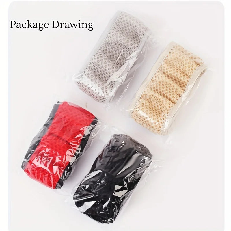 Universal Steering Wheel Cover 3D Massage Mesh Non Slip Elastic Grip - 10