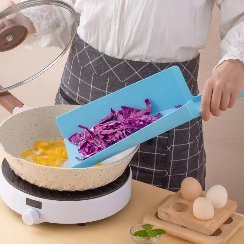 Foldable Shovel Cutting Board Kitchen Food Chopper Prep Tray