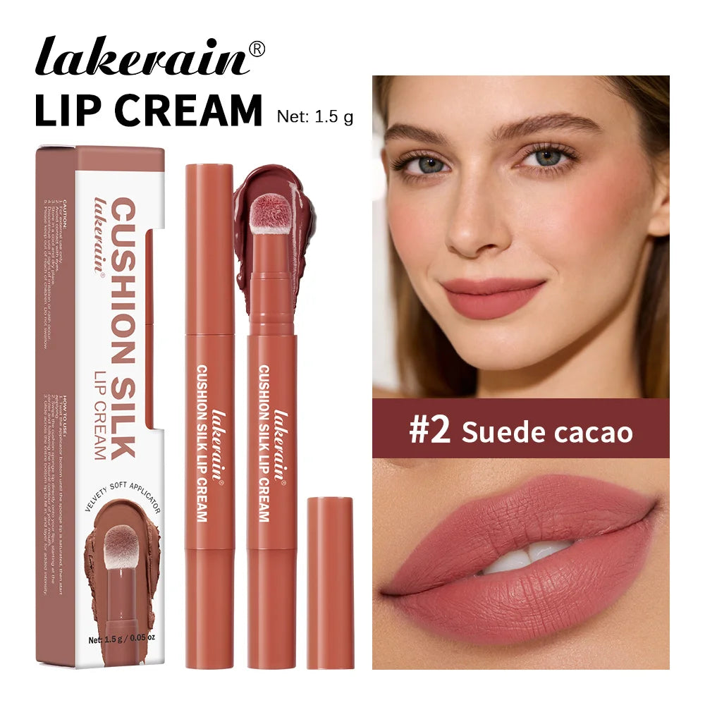 2 in 1 Lip Powder Cream & Blush Waterproof Long Lasting Lip Glaze - 22