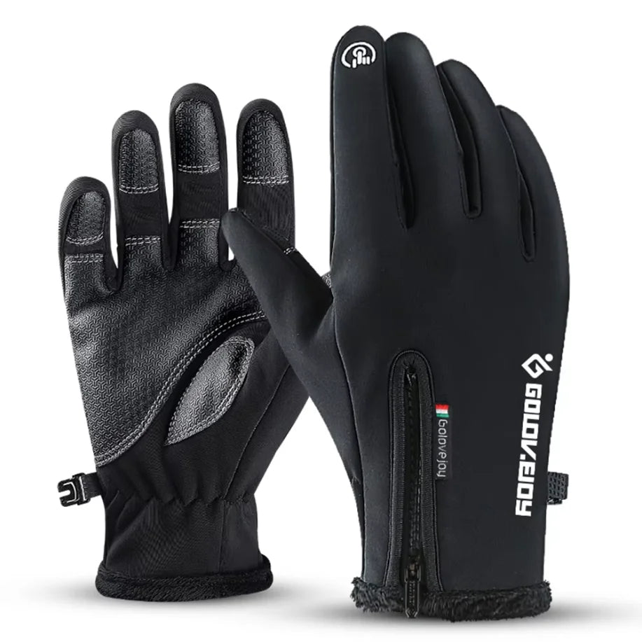 Waterproof Winter Gloves Touch Screen Thermal Cycling Ski Mittens - 16
