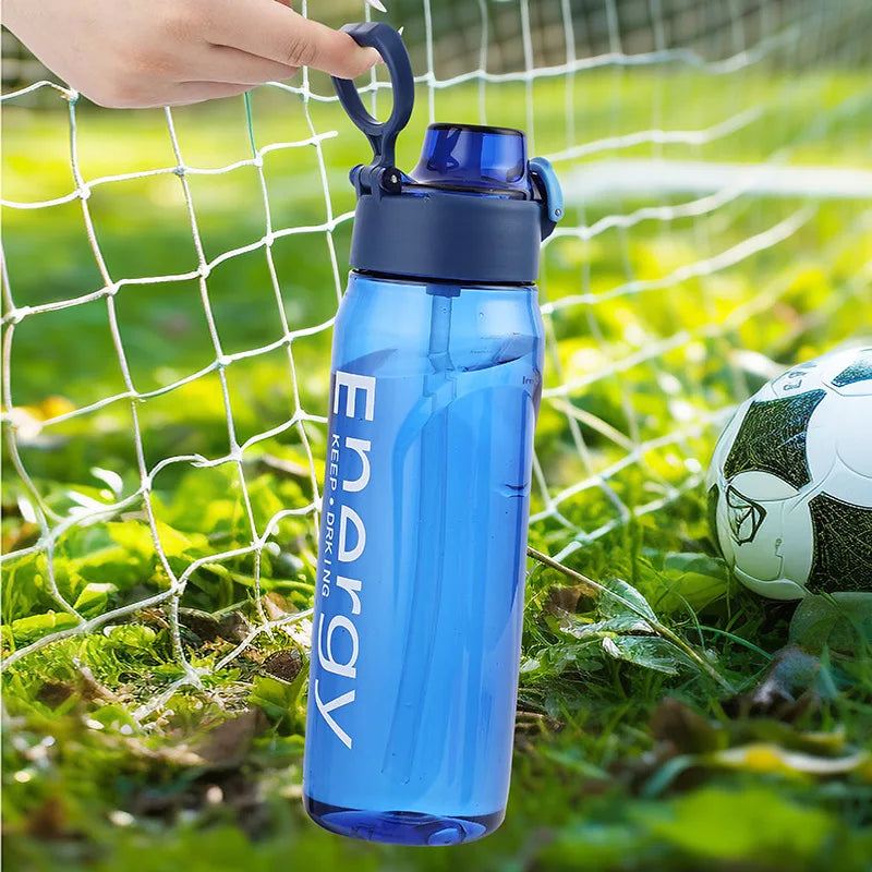 1000ml Fruit Flavored Water Bottle Gradient Sport Hydration Jug - 2