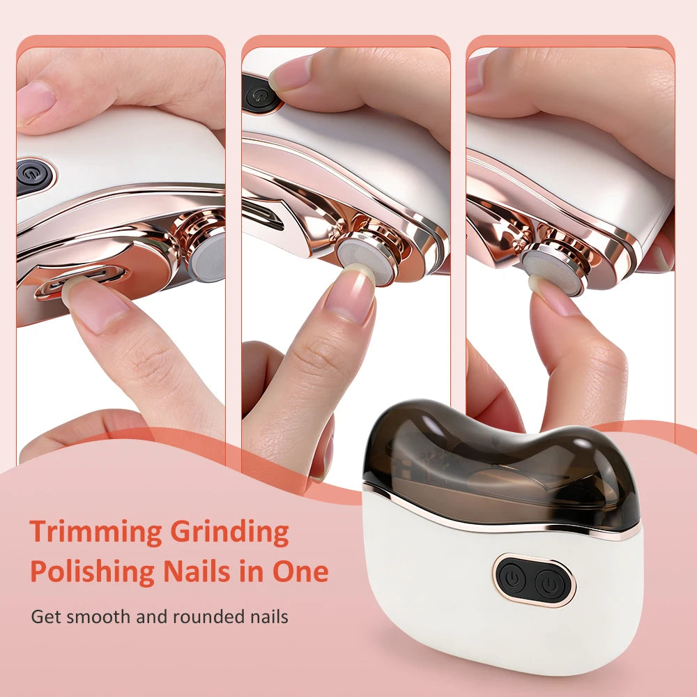 Electric Nail Clipper Automatic Trimmer and Grinder