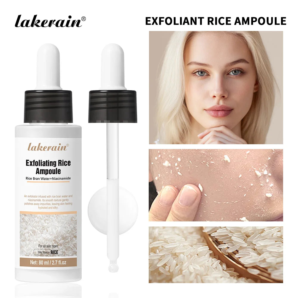 White Black Rice Exfoliating Serum Peeling Hydrating Toner - 21