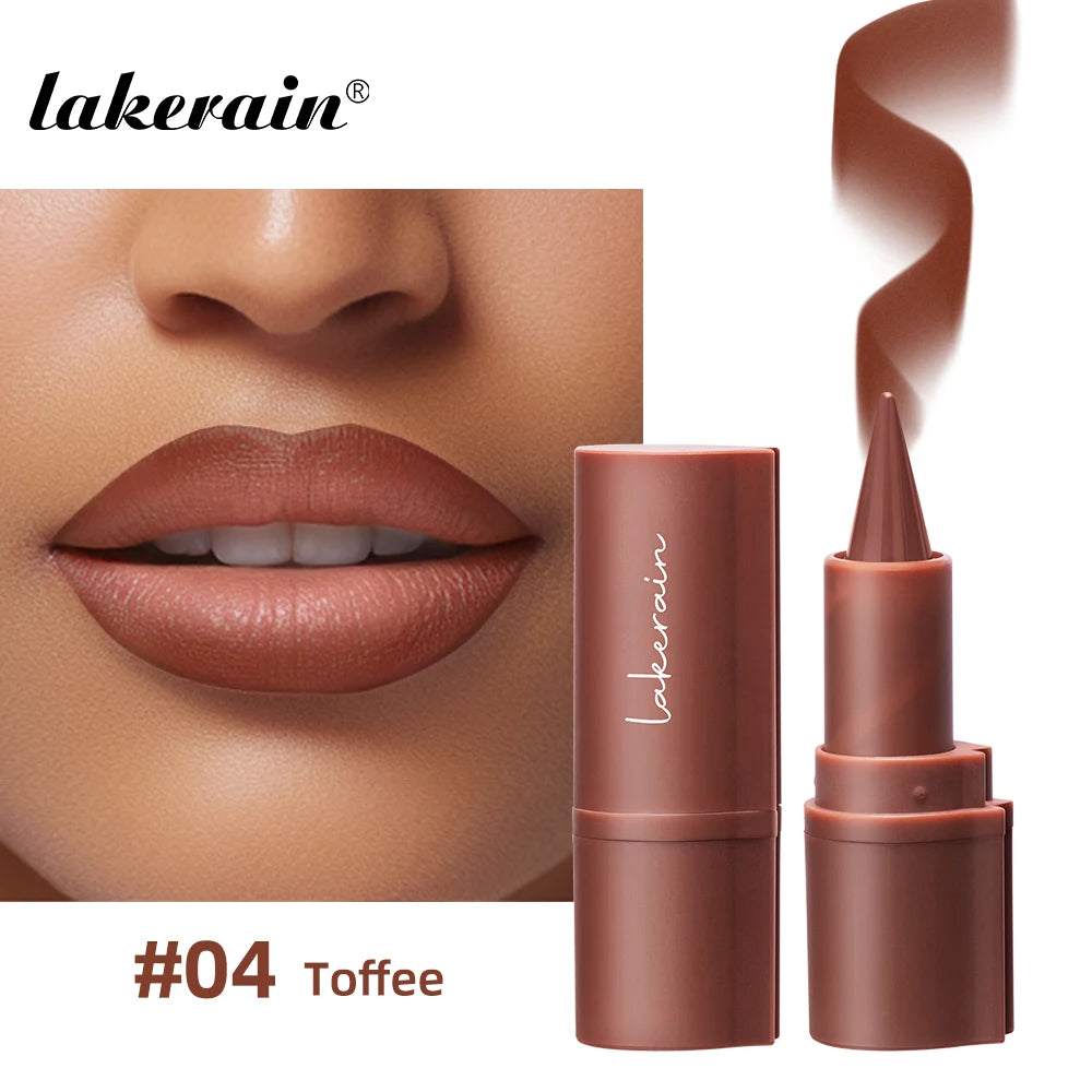 Waterproof Nude Brown Lip Liner Pencil Contour Makeup Tint - 21