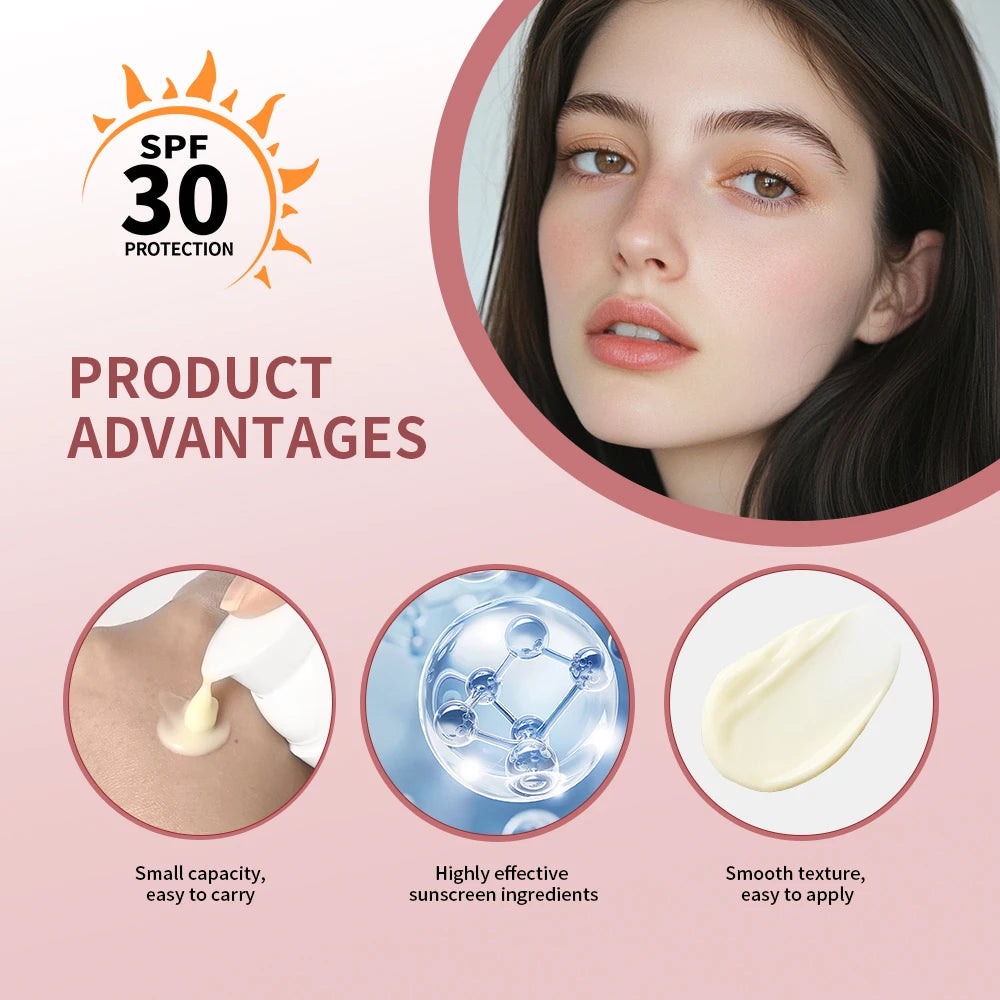 Anti-Pigment Day Cream SPF 30 Hydrating Facial Sun Protection - 4