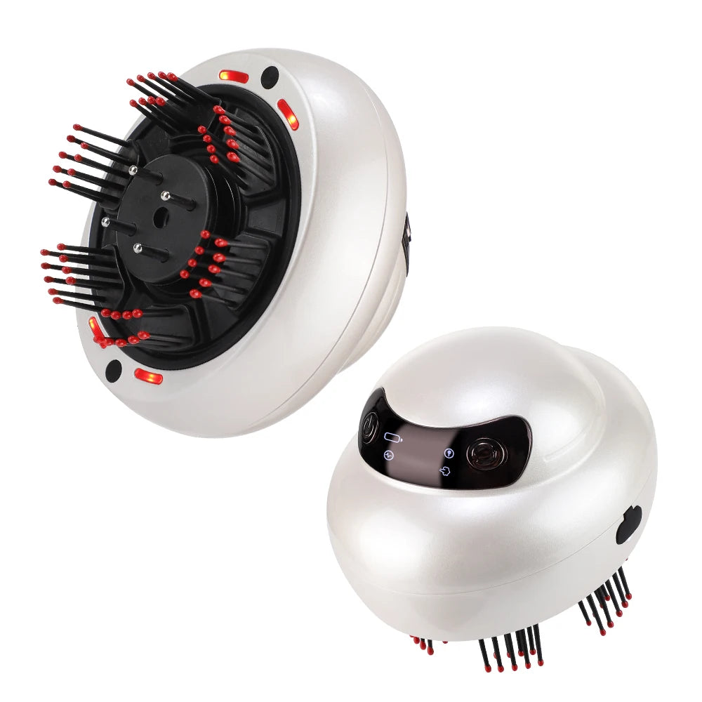 Electric Spray Massage Comb Hair Oil Applicator Scalp Massager - 20