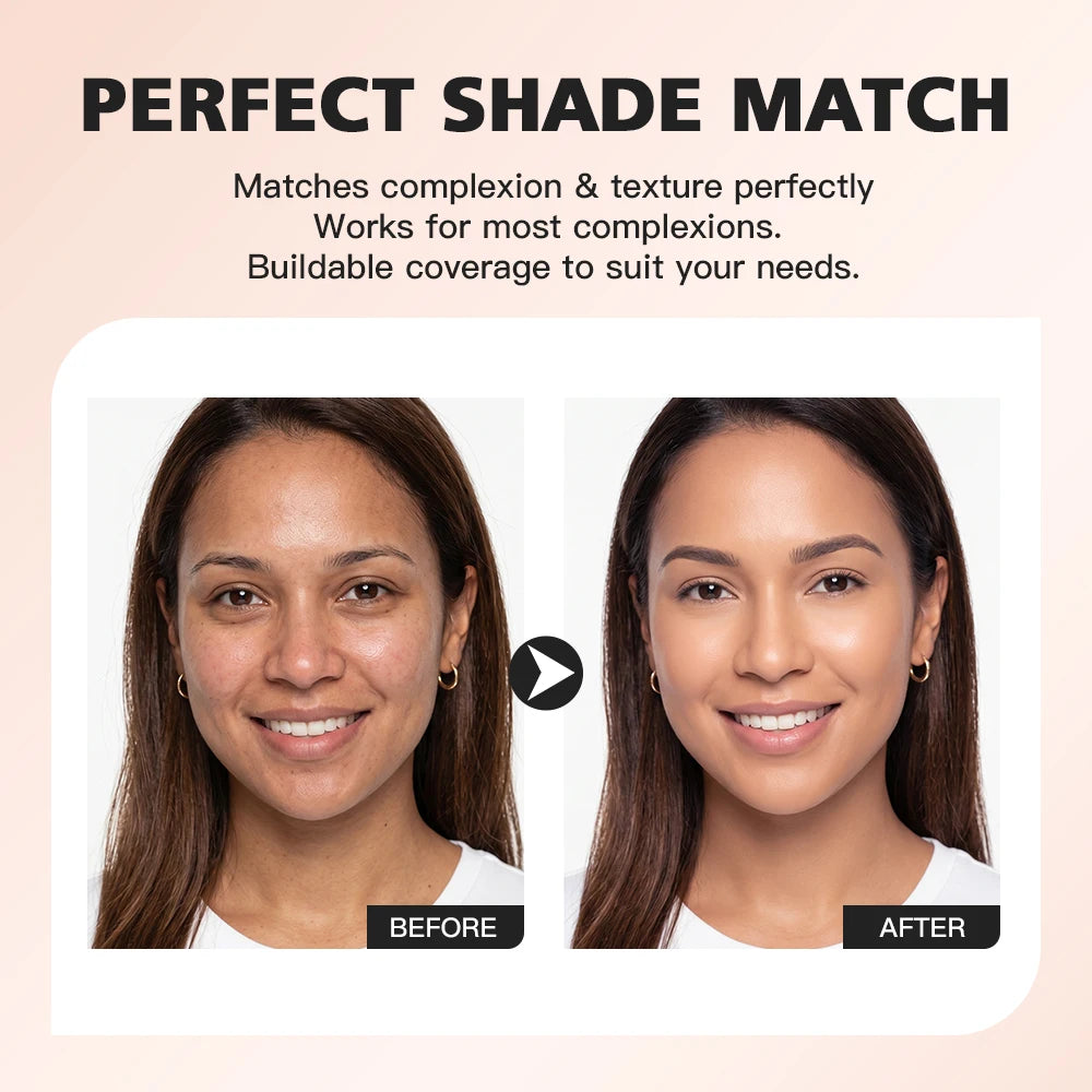 Color Changing Liquid Foundation & Skin Tone Adapting Concealer