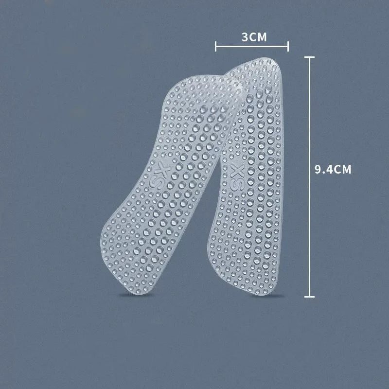 Silicone Heel Grips Anti Slip Shoe Inserts for Women Heel Protectors