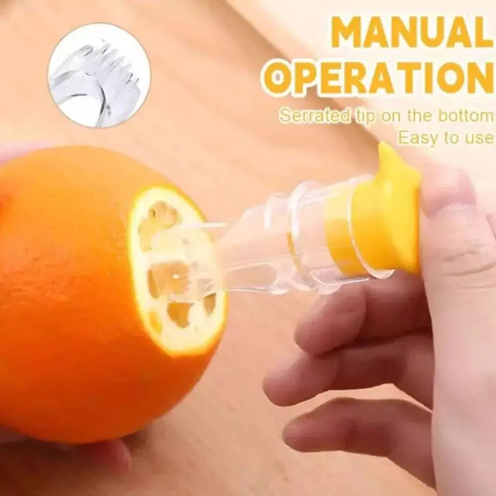 Manual Lemon Juicer Portable Citrus Squeezer and Fruit Juice Extractor - 10