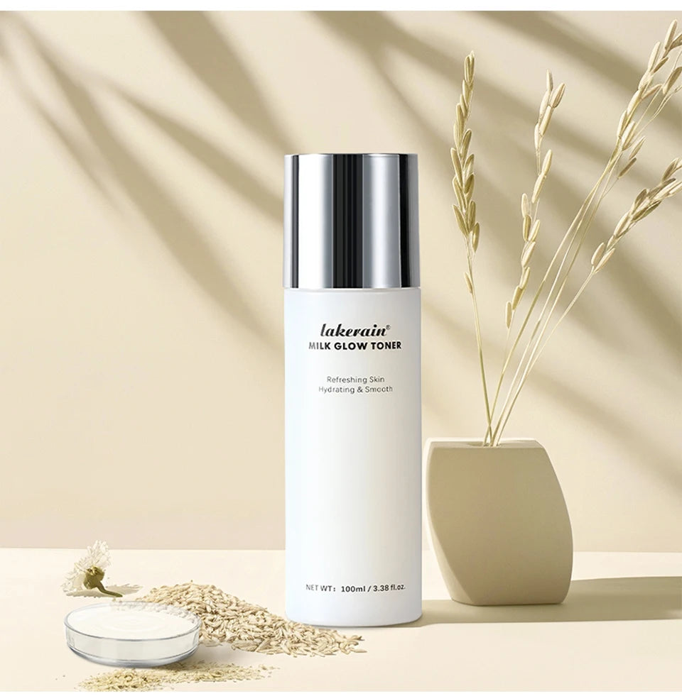 Milk Glow Toner Brightening Skin Care Face Hydration